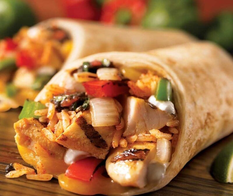 Receta Fajitas saludables